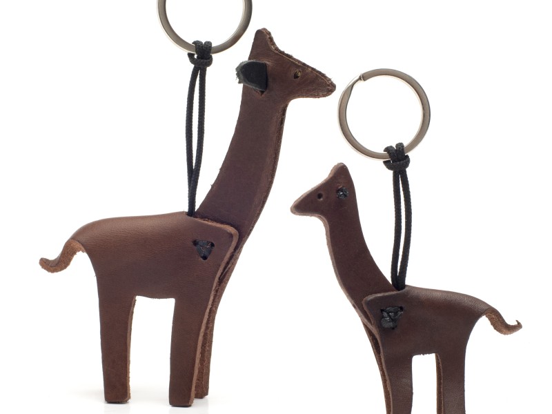 Baby Giraffe Key Ring